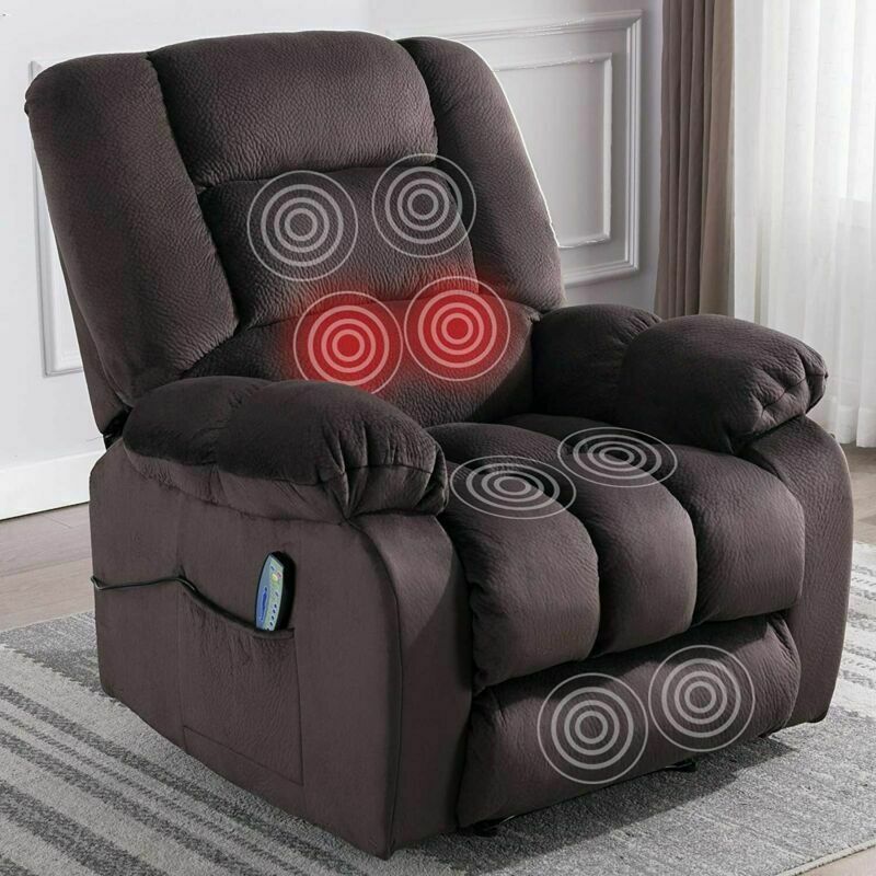 Microfiber oversized online recliner