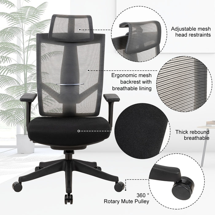 Flexispot A4 - Ergonomic office Mesh chair