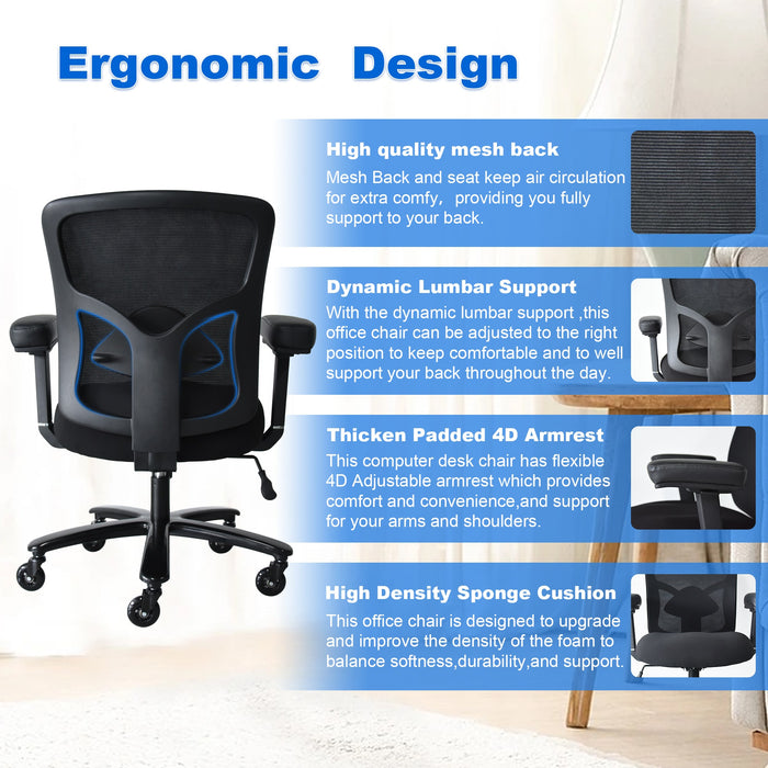 Flexispot B3 - Big and Tall Ergonomic Chair