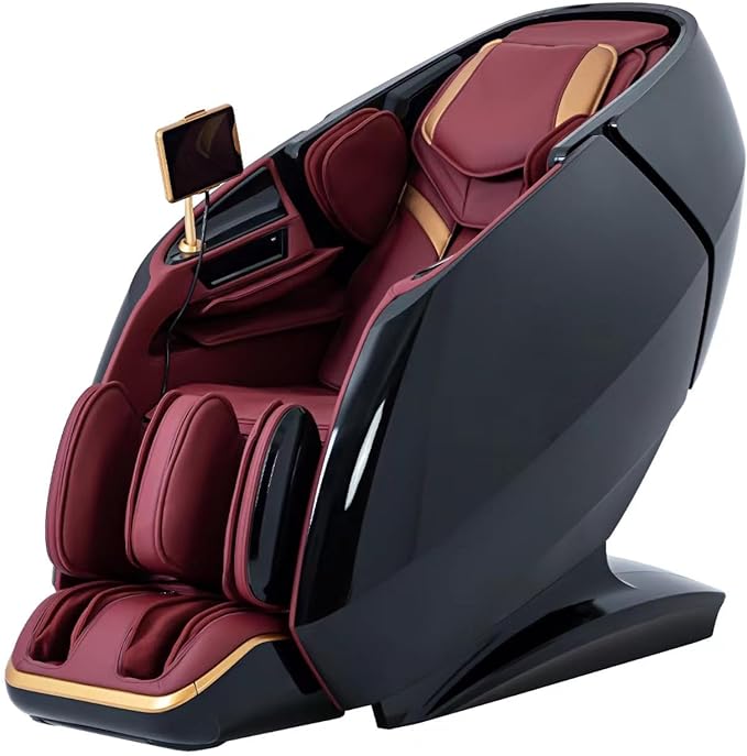 A860 2024 Full Body 4D Massage Chair - Intelligent Health Detection - Black