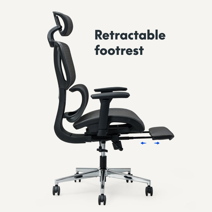 Flexispot C7 Lite - Premium Ergonomic Office Chair with Footrest