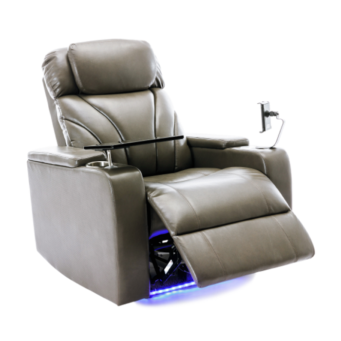 Flexispot XDT83 - Power Home Theater Recliner w/ Stereo & Tray Table & Phone Stand & Cup Holders