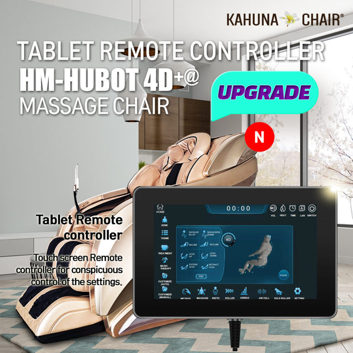 Kahuna Massage Chair 4D+@ HSL-Track Voice Recognition Zero-Gravity Full-Body Massage Chair, Tablet Remote Hubot4D