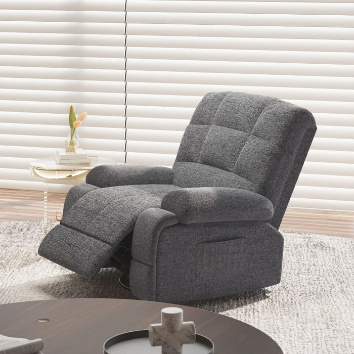 Flexispot XRC5 - Oversized Manual Swivel Rocker Recliner w/ Massage & Heat