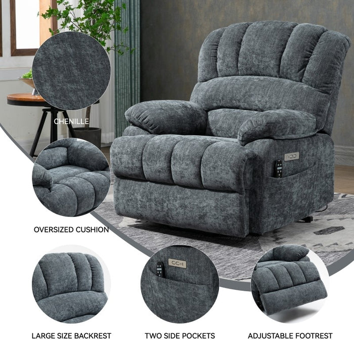 Flexispot XDL52 - Oversized Power Lift Recliner w/ Massage & Heat