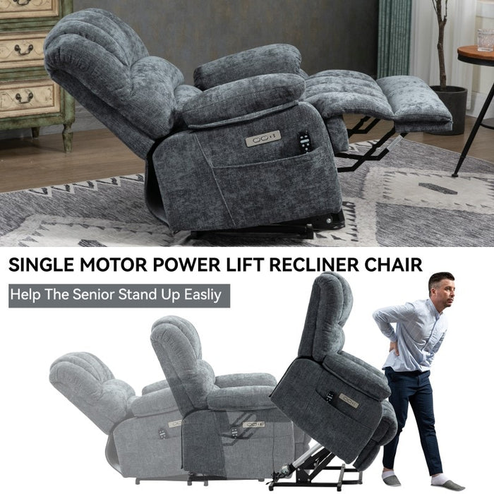 Flexispot XDL52 - Oversized Power Lift Recliner w/ Massage & Heat