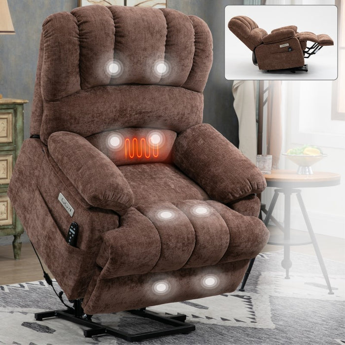 Flexispot XDL52 - Oversized Power Lift Recliner w/ Massage & Heat