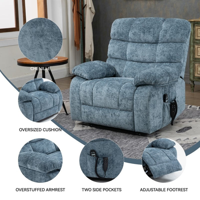 Flexispot XL6 Cloud - Oversized Power Lift Recliner w/ Massage & Heat XL6-Cloud