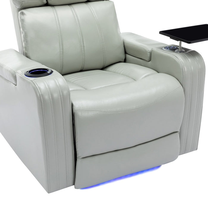 Flexispot XDT82 - Power Home Theater Recliner w/ Bluetooth Speaker & Cooling Cup Holder & Tray Table