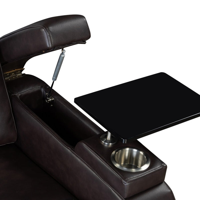 Flexispot XDT81 - Power Home Theater Recliner w/ Headrest & Wireless Charging & Tray Table & Cup Holders