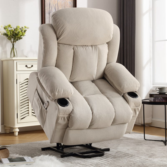 Flexispot XDL31 - Power Lift Recliner w/ Massage & Heat & Cup Holders