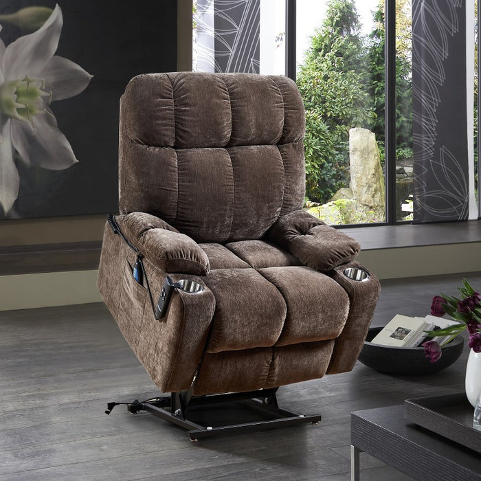 Flexispot XDL91 - Power Lift Recliner w/ Massage & Heat & Cup Holders