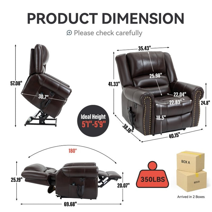 Flexispot XDL81 - Power Lift Recliner w/ Massage & Heat