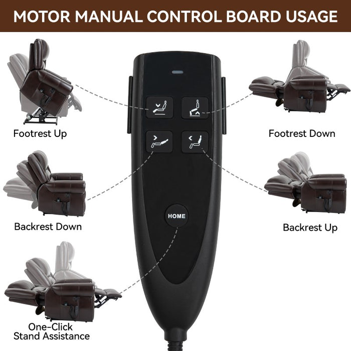 Flexispot XDL81 - Power Lift Recliner w/ Massage & Heat