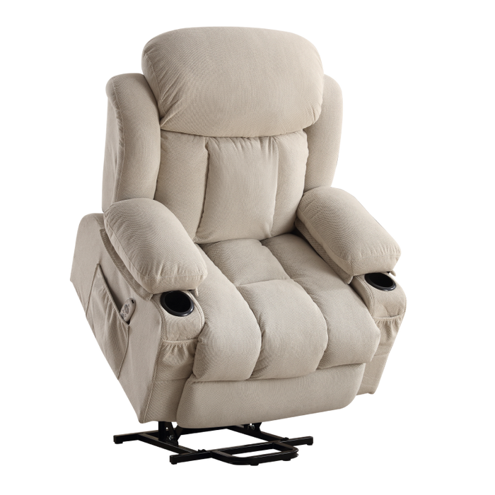 Flexispot XDL31 - Power Lift Recliner w/ Massage & Heat & Cup Holders