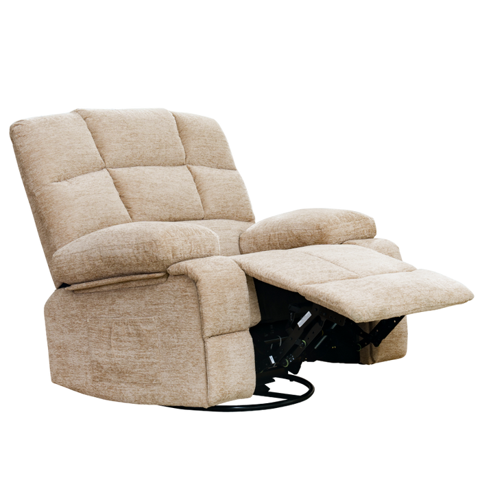 Flexispot XRC5 - Oversized Manual Swivel Rocker Recliner w/ Massage & Heat