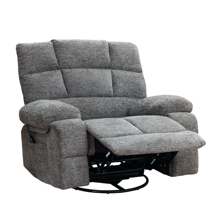 Flexispot XRC5 - Oversized Manual Swivel Rocker Recliner w/ Massage & Heat