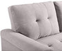 Linen Reversible Sectional Sleeper Sofa With Storage - Relaxing Recliners