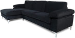 Modern Large Velvet Sectional Extra Wide - Relaxing Recliners