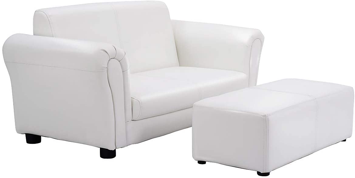 Kids Sofa with Ottoman - Relaxing Recliners