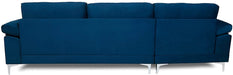 Modern Large Velvet Sectional Extra Wide - Relaxing Recliners