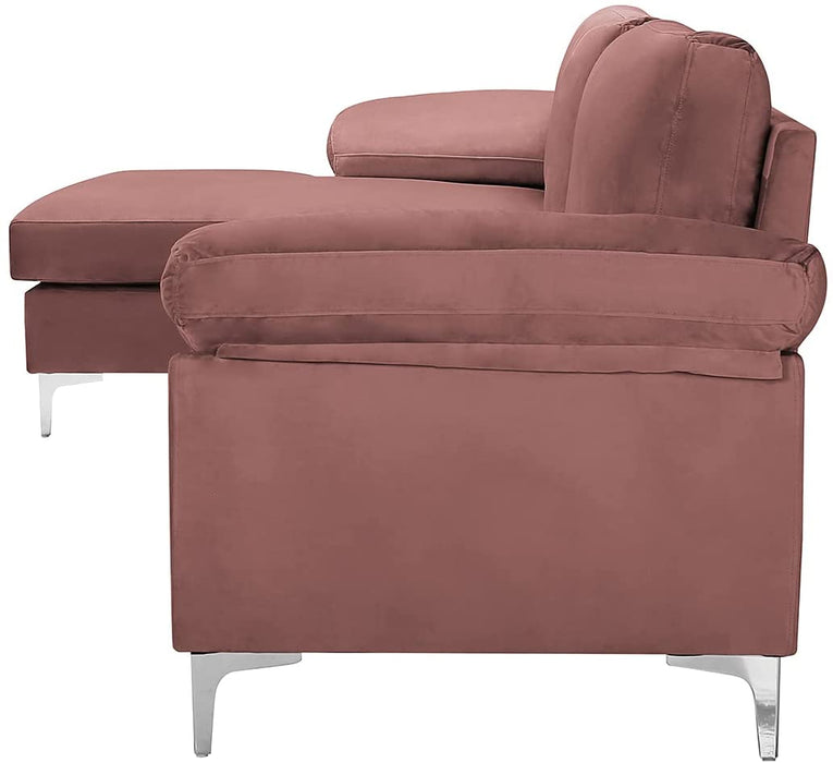 Modern Large Velvet Sectional Extra Wide - Relaxing Recliners