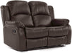 Brown Leather Loveseat Recliner - Relaxing Recliners