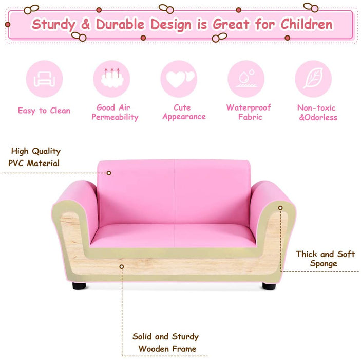 Kids Sofa with Ottoman - Relaxing Recliners