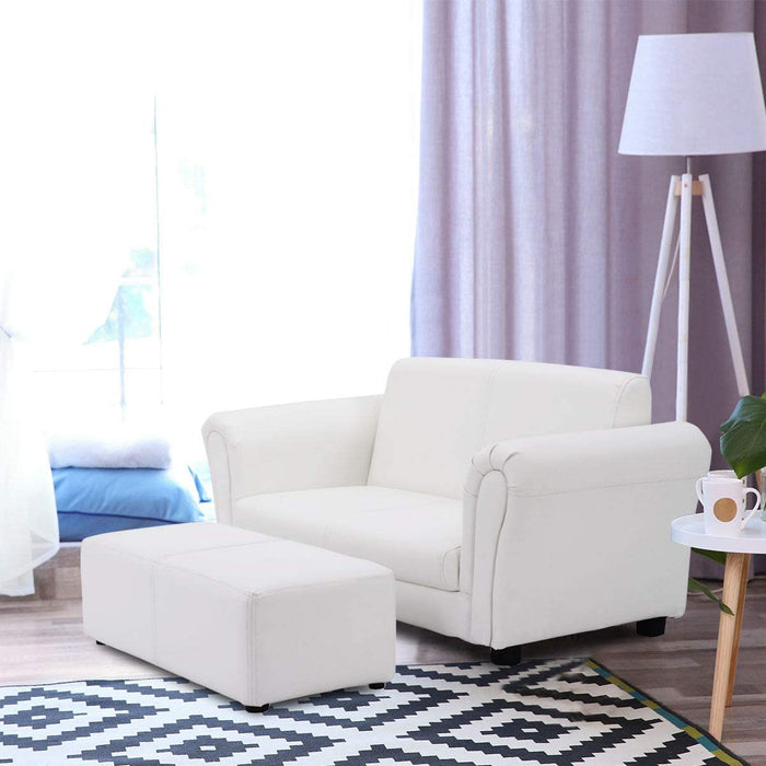 Kids Sofa with Ottoman - Relaxing Recliners