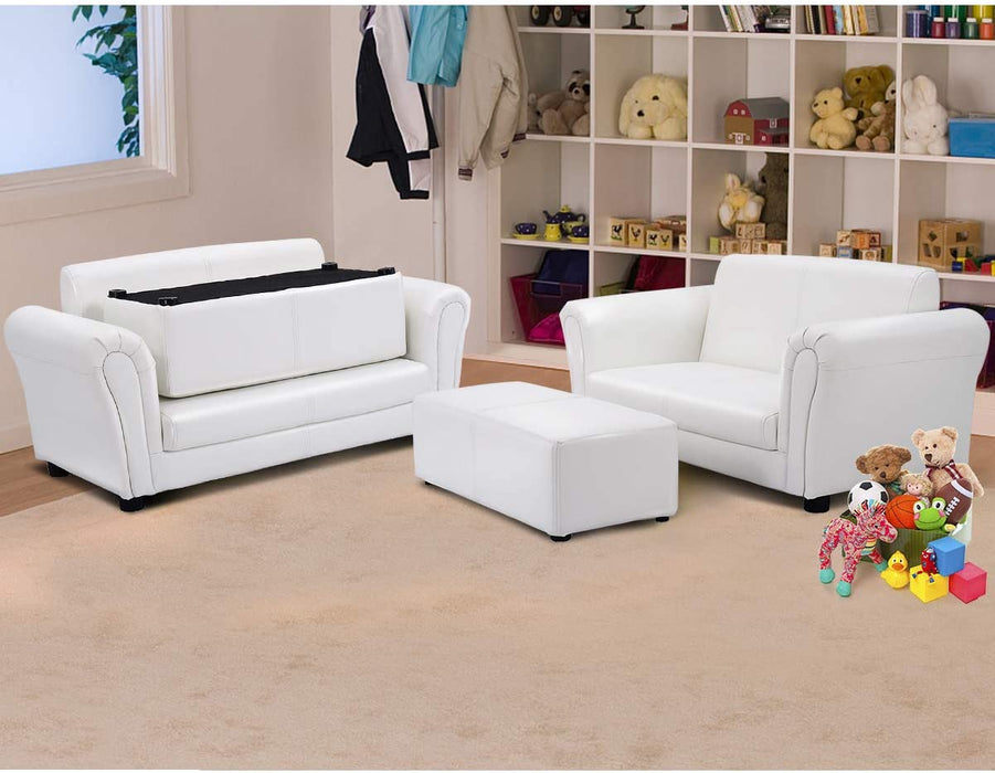 Kids Sofa with Ottoman - Relaxing Recliners