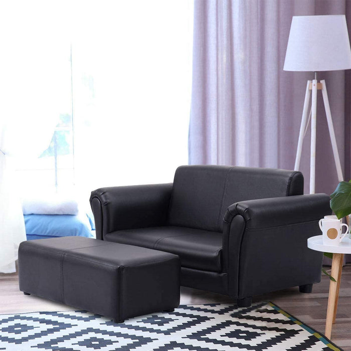 Kids Sofa with Ottoman - Relaxing Recliners