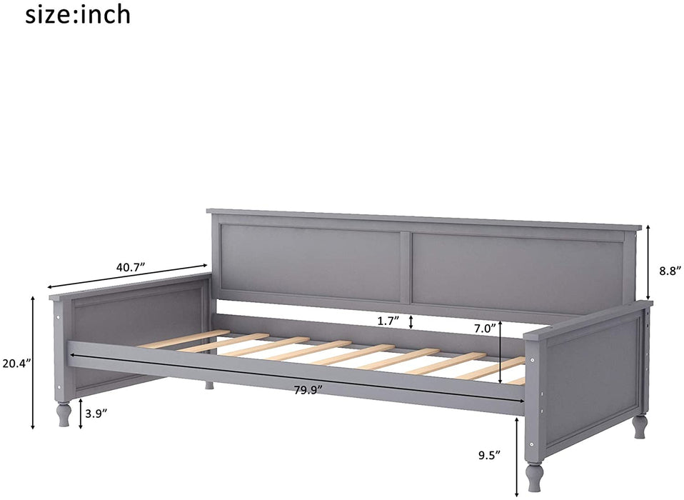 Wood Twin Daybed with Trundle - Relaxing Recliners