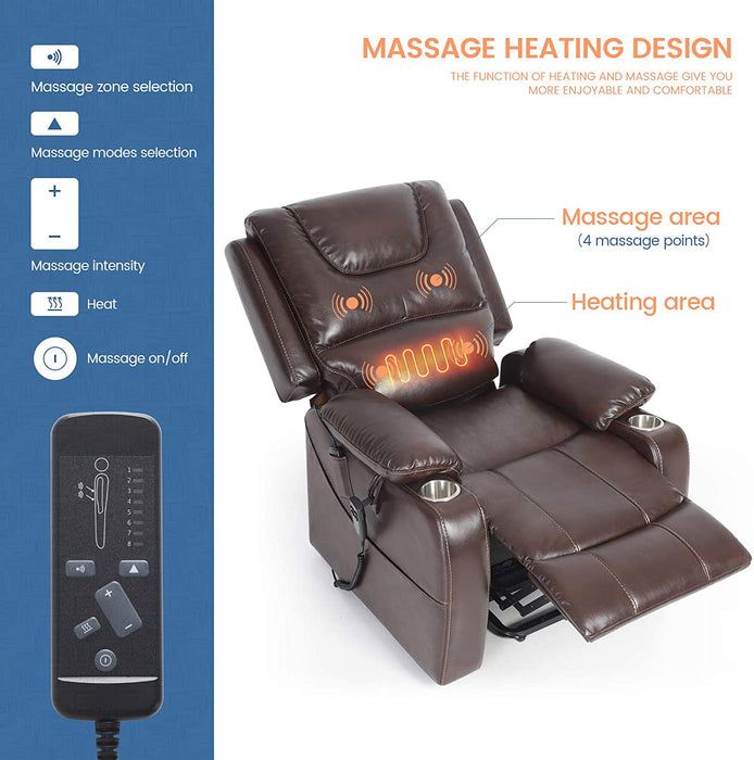 Power Electric Lift Recliner Chair for Elderly - Relaxing Recliners