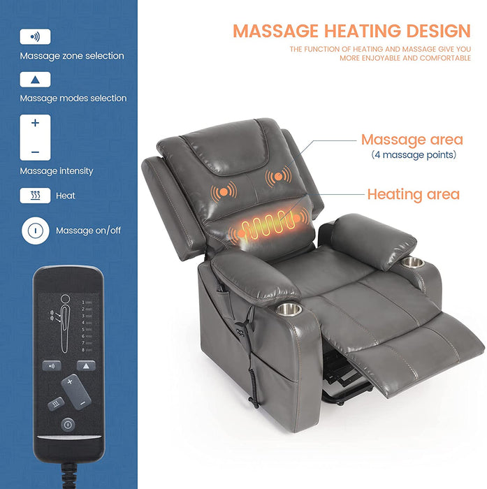 Power Electric Lift Recliner Chair for Elderly - Relaxing Recliners