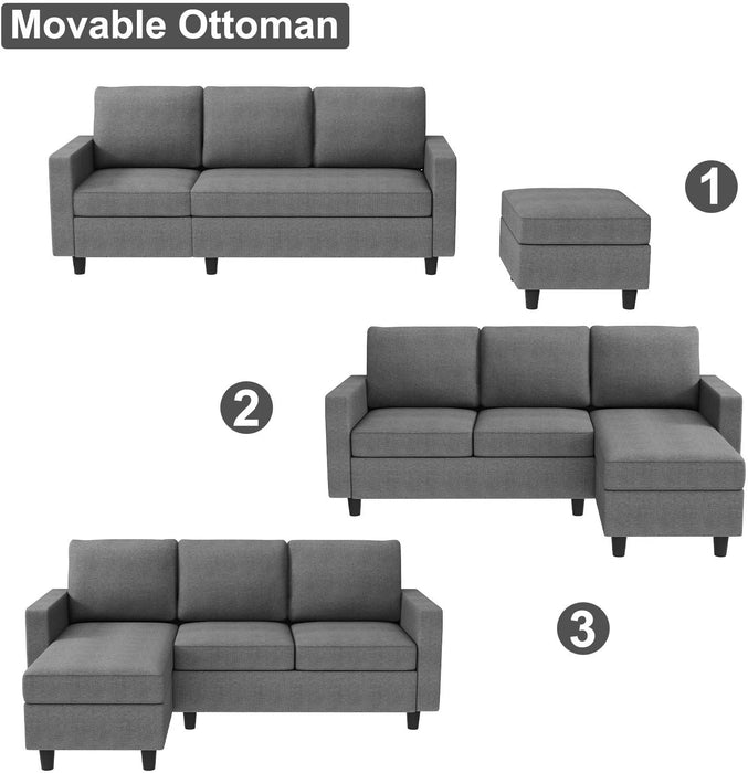 Reversible Sectional Sofa - Relaxing Recliners