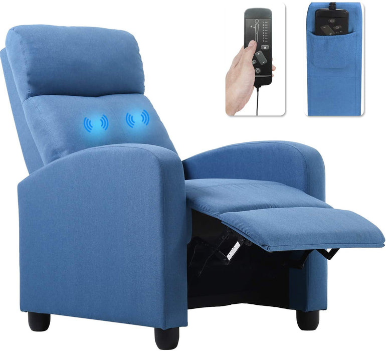 Modern Pu Leather Recliner Massage Chair - Relaxing Recliners