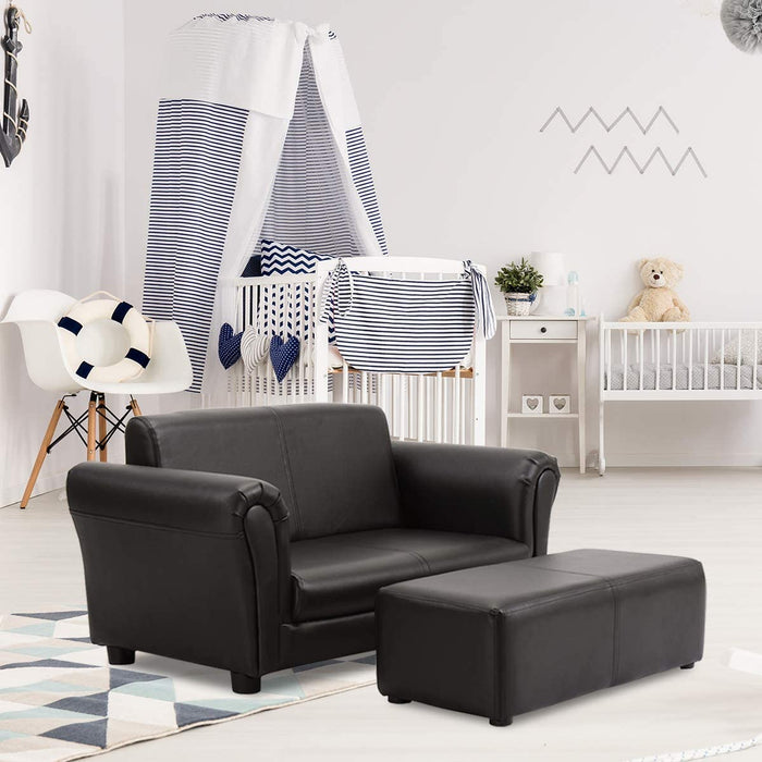 Kids Sofa with Ottoman - Relaxing Recliners