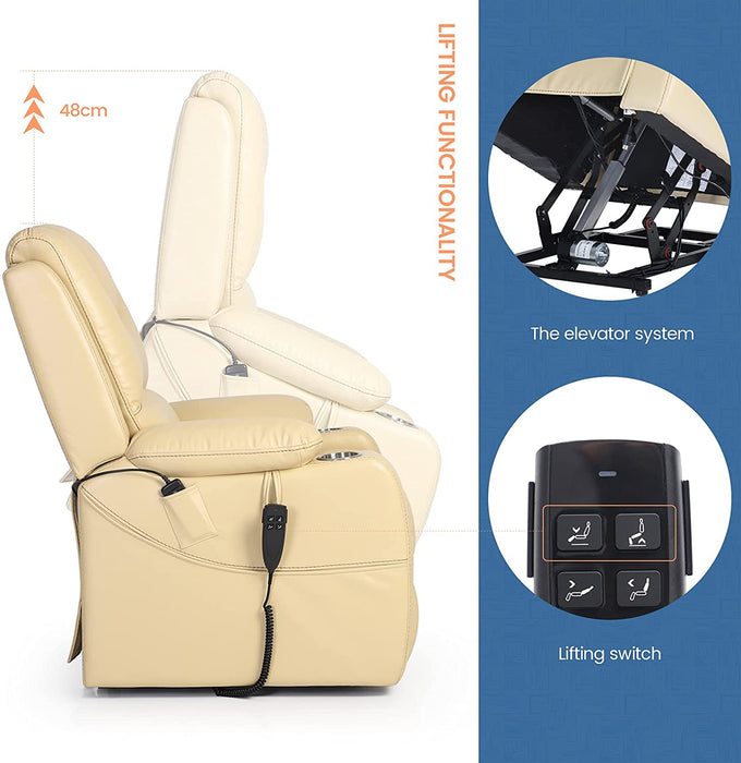 Power Electric Lift Recliner Chair for Elderly - Relaxing Recliners