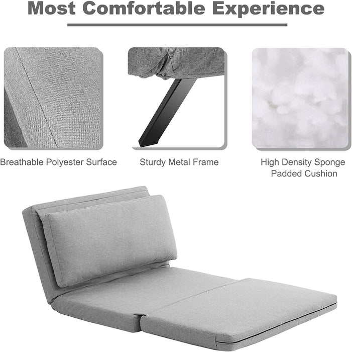 3 in 1 Convertible Folding Sofa Bed - Relaxing Recliners