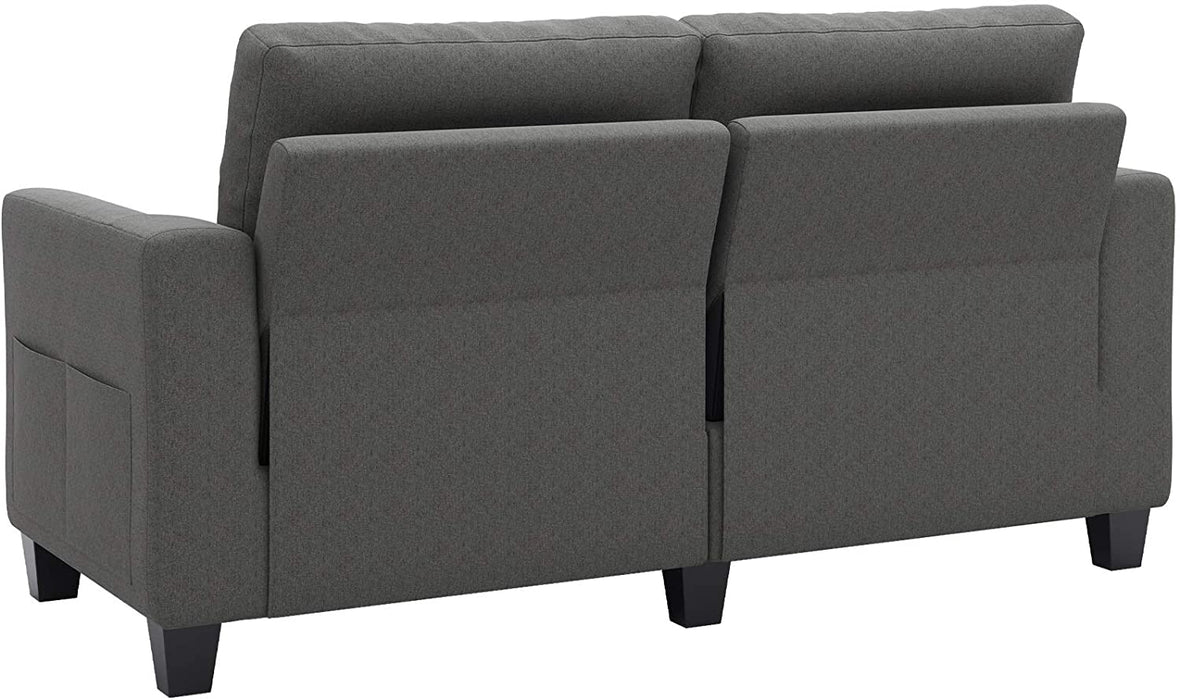 Small Fabric Belffin Loveseat - Relaxing Recliners