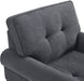 59" Chaise Lounge Chair with Thick Padding - Relaxing Recliners