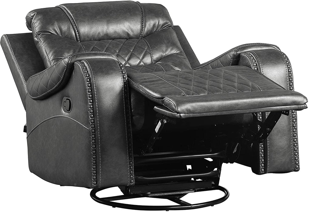 Lexicon 3 Piece Reclining Sofa Set Manual Recline - Relaxing Recliners