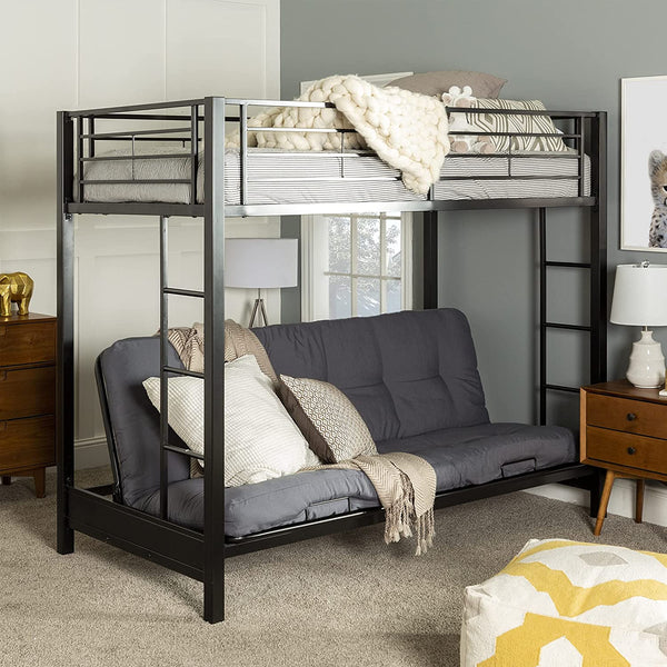 Twin over twin futon deals bunk bed