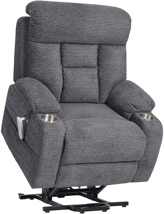 Three Motor Lift Recliner for Elderly With Lumbar Support - Relaxing Recliners