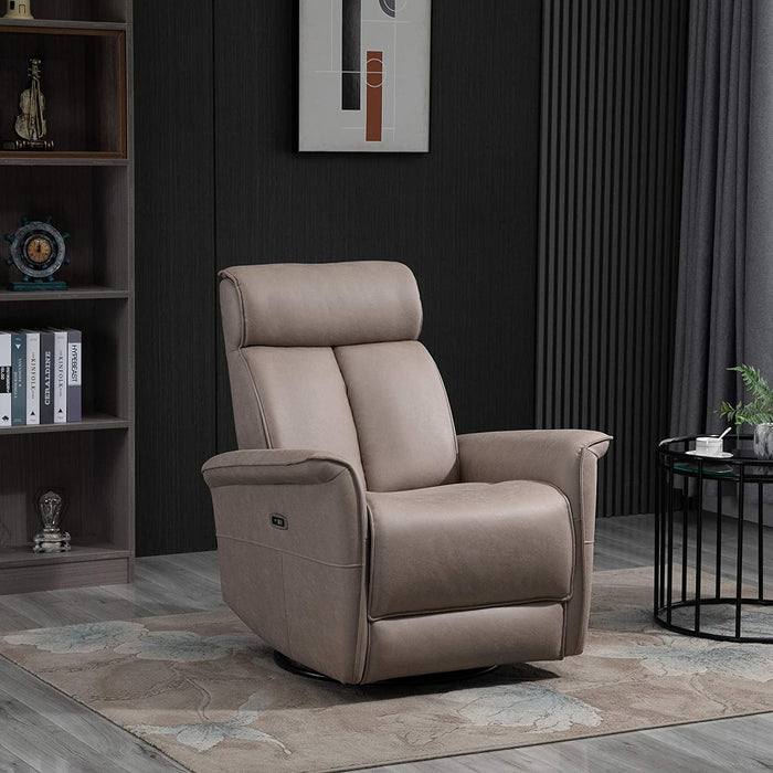 Modern Electric Recliner with 360 Swivel USB Ports - Relaxing Recliners