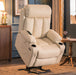 Large Electric Power Lift Recliner Chair with Extended Footrest for Tall Elderly People - Relaxing Recliners