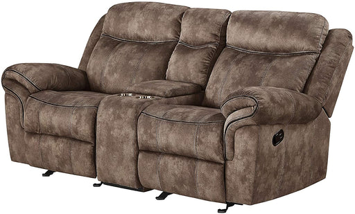 Glider and Motion Loveseat w/ Console - Relaxing Recliners