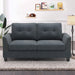 Small Fabric Belffin Loveseat - Relaxing Recliners