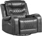 Lexicon 3 Piece Reclining Sofa Set Manual Recline - Relaxing Recliners