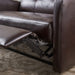 Two Seat Brown Leather Recliner - Relaxing Recliners